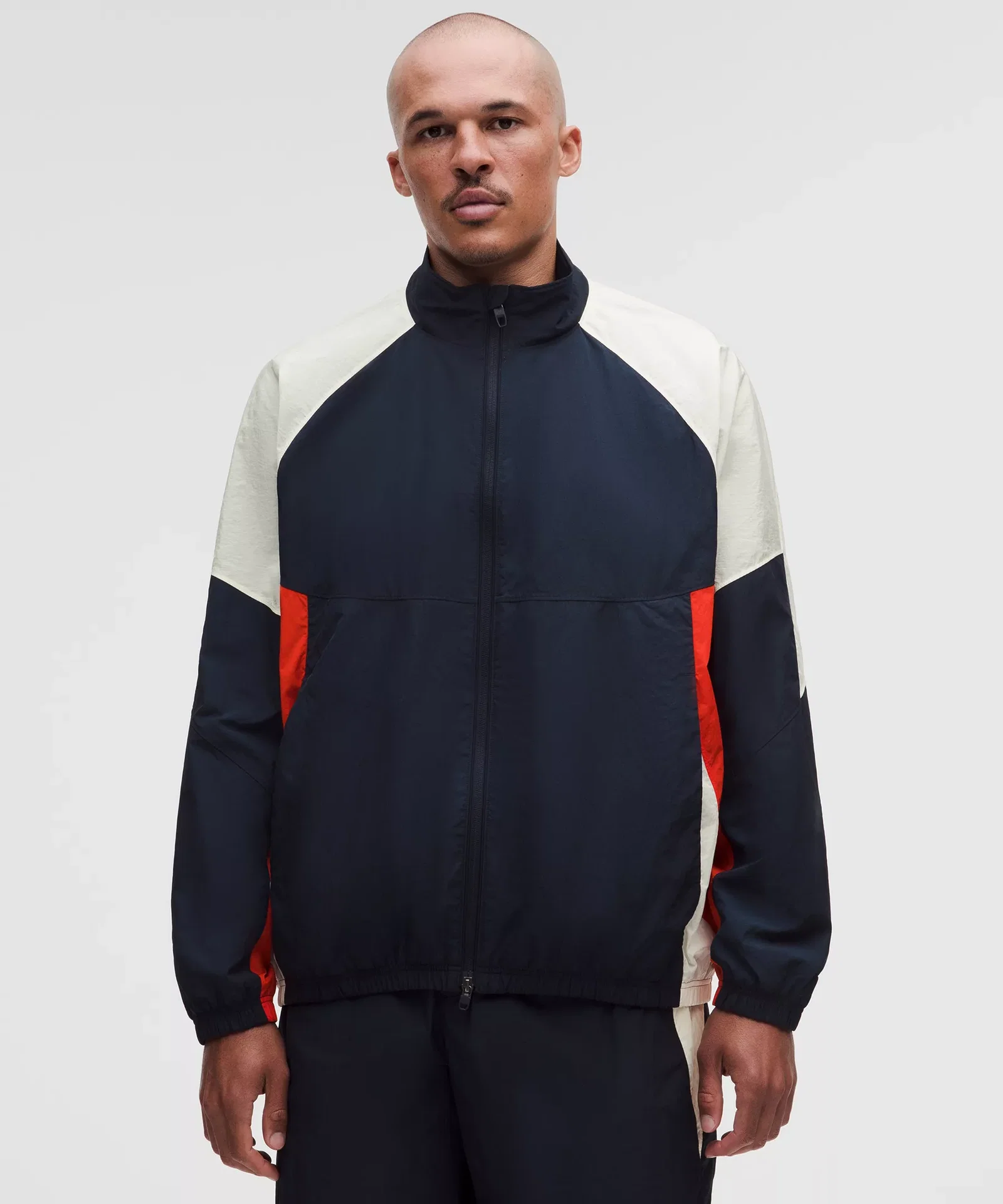 Nylon Oversized Track Jacket