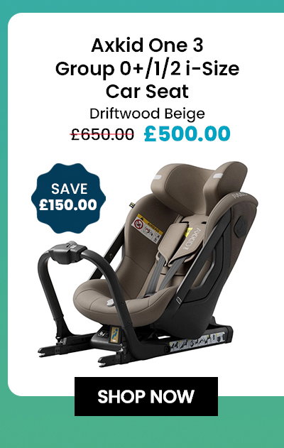 Axkid One 3 Group 0+1/2 i-Size Car Seat – Driftwood Beige