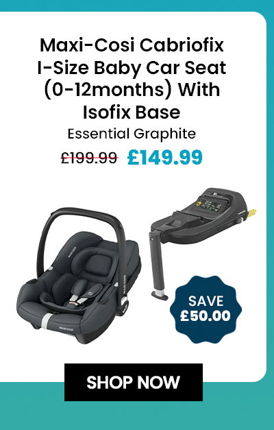 Maxi-Cosi Cabriofix i-Size Baby Car Seat with Isofix Base – Essential Graphite
