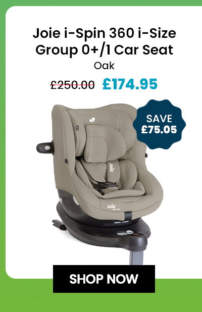 Joie i-Spin 360 i-Size Group 0+1 Car Seat – Oak 