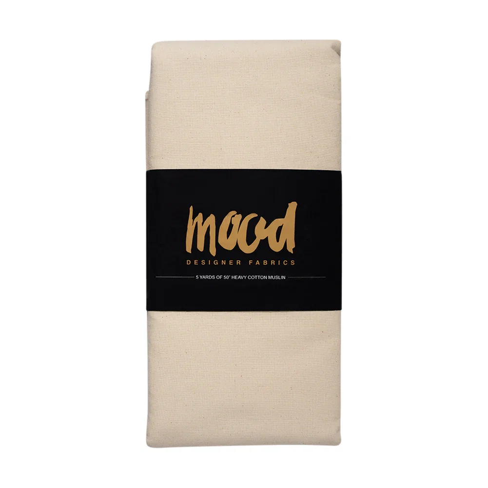 Image of Heavy Cotton Muslin 5-yard Bundle - Pristine Beige 50