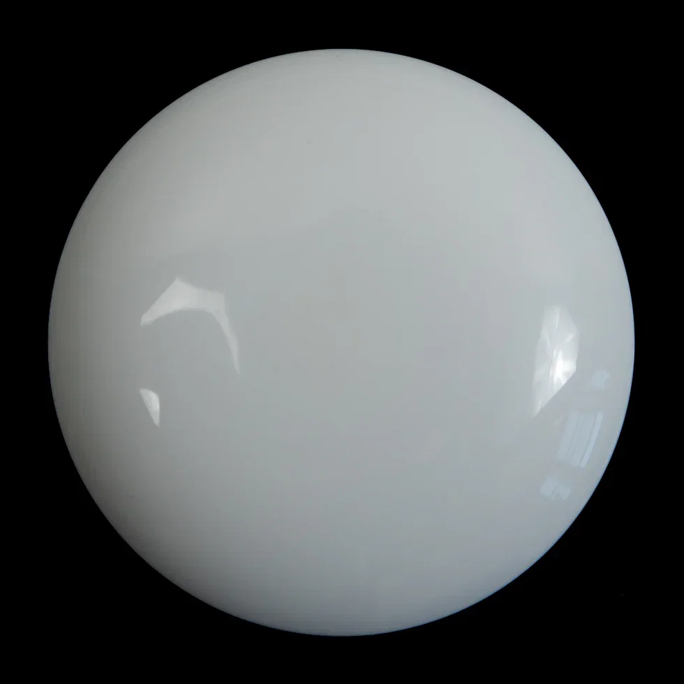 Image of White Domed Plastic Self Shank Button - 60L/38mm