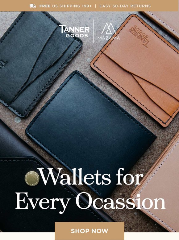Wallets For Every Occasion