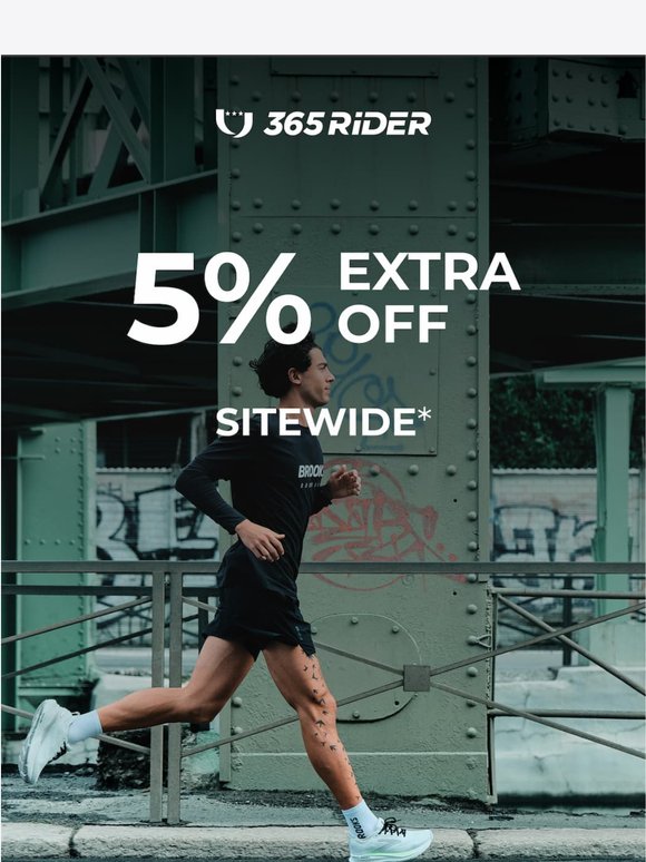 TODAY ONLY: Extra -5% off the ENTIRE store 🔥