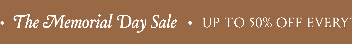 Up to 50% Off Everything | Shop the Memorial Day Sale