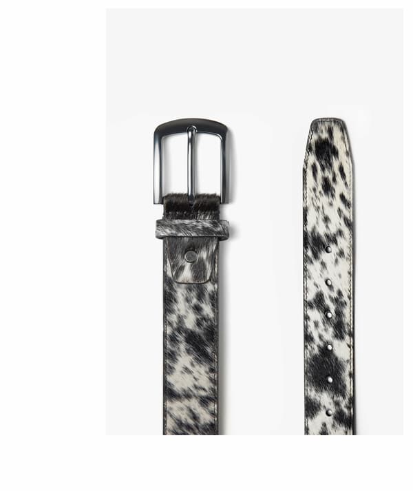 SHOP COWHIDE BELT