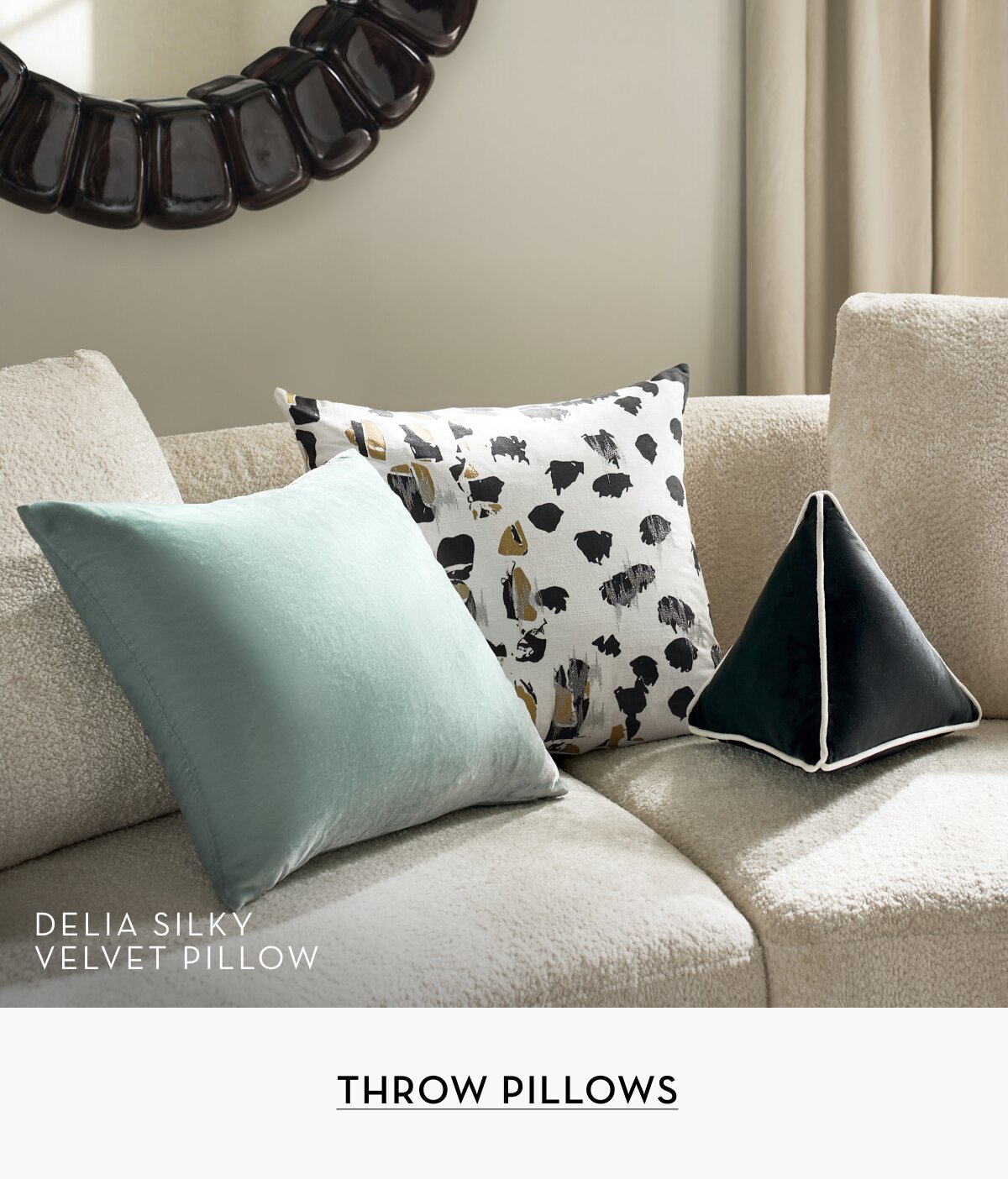 Shop pillows, up to 50% off
