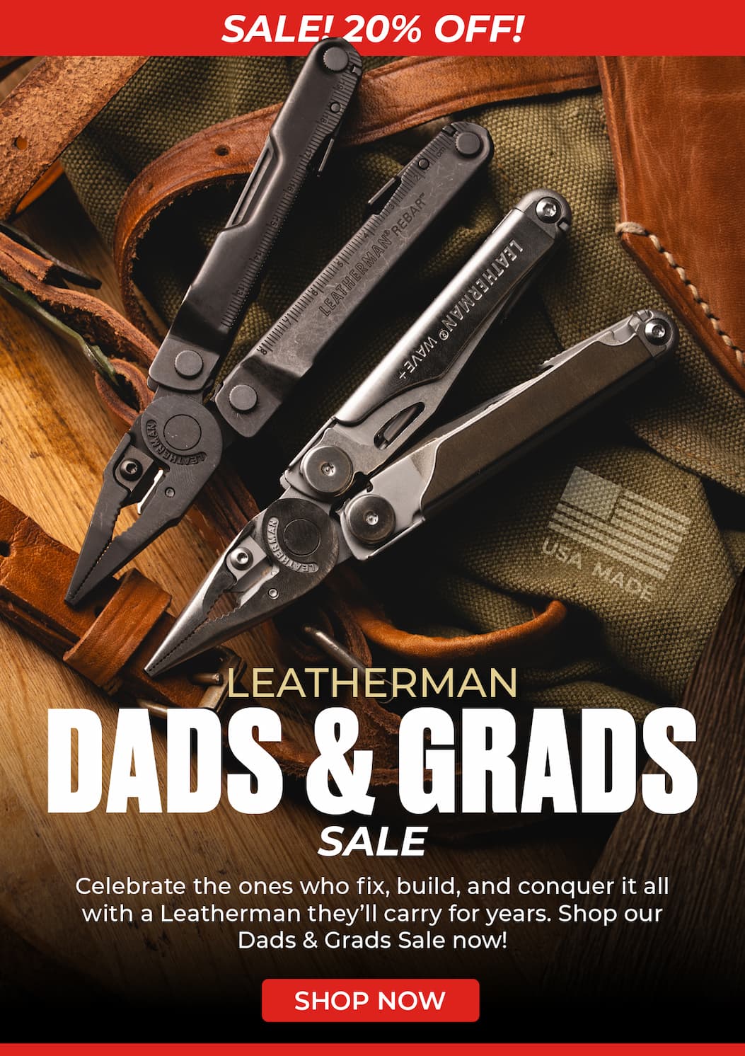 Leatherman Dads & Grads Sale