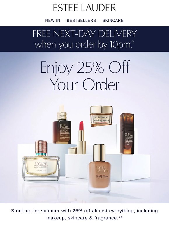 We've taken 25% off almost everything😱