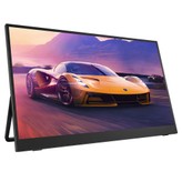UPERFECT UGame K7 Gaming Monitor, 17.3 Inch 2560×1440 QHD IPS Display, 144Hz Refresh Rate, 10ms Response Time, HDR, FreeSync, 100% sRGB, 400 nits Brightness, 178° Wide Viewing Angle, Built-in Speakers, USB-C & Mini HDMI, 75×75mm VESA Mount