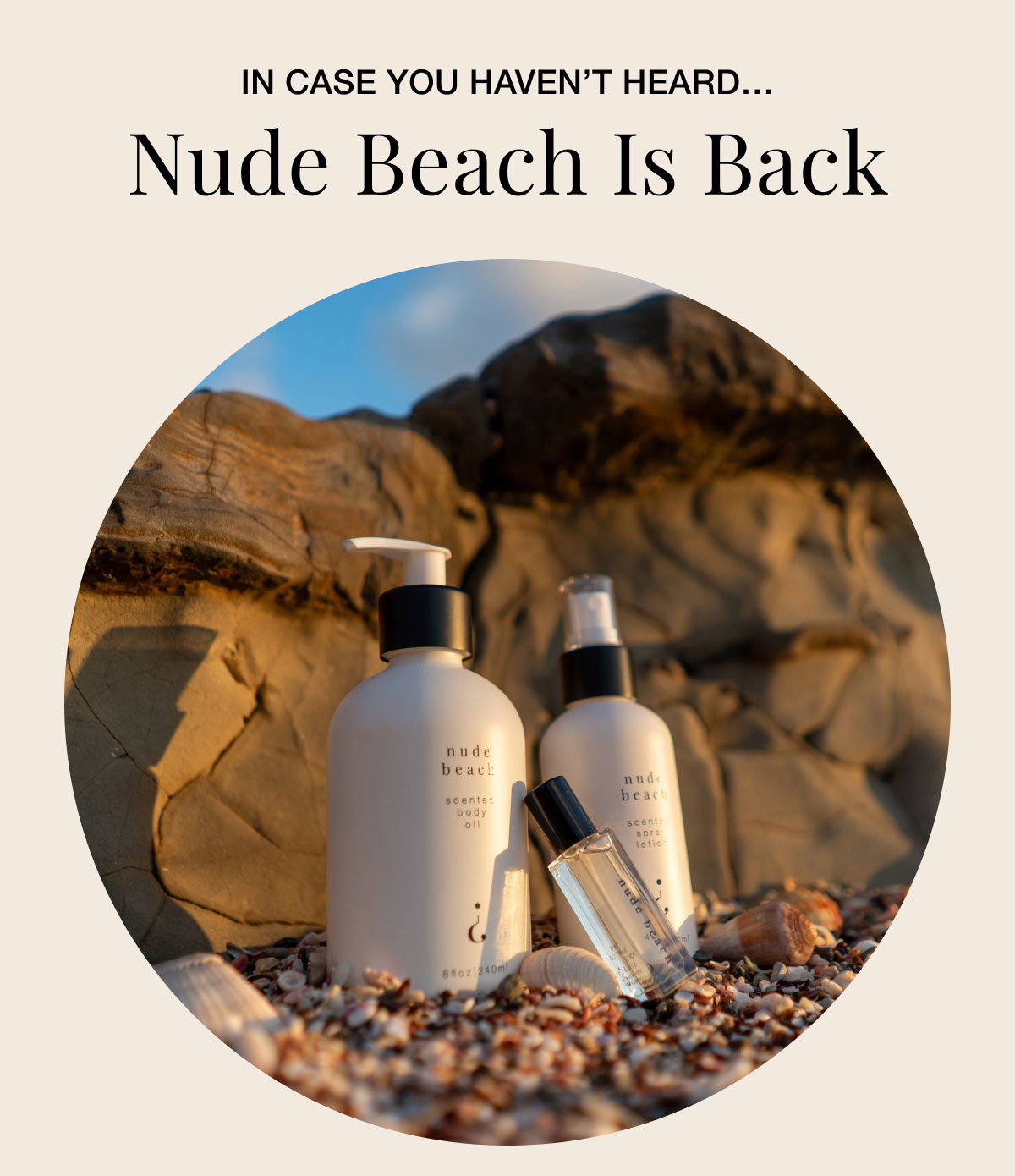 In case you haven’t heard… Nude Beach is back