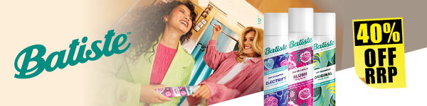 Up to ½ price off RRP Batiste range