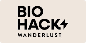 ½ price off RRP BioHack Wanderlust range