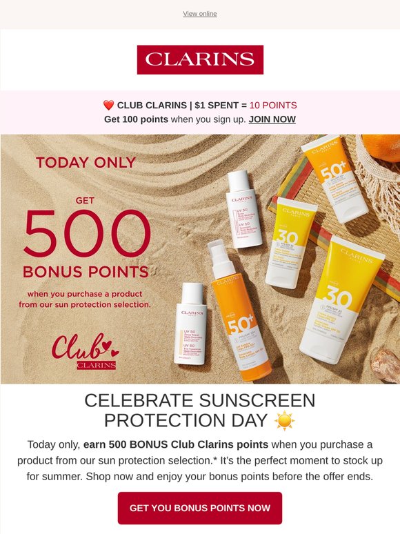 ☀️ Today Only: 500 Bonus Points