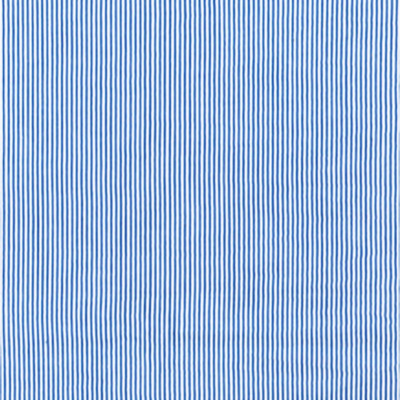 Image of Stripe Cotton Seersucker Fabric Light Blue 140cm