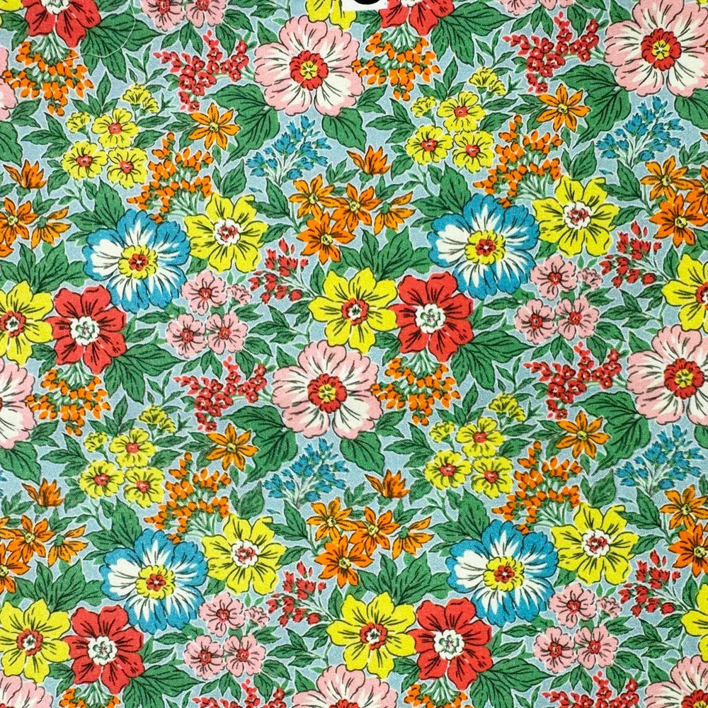 Image of Notting Hill Cotton Fabric Light Blue 112cm 