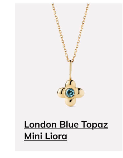 London Blue Topaz Mini Liora London Blue Topaz Mini Liora