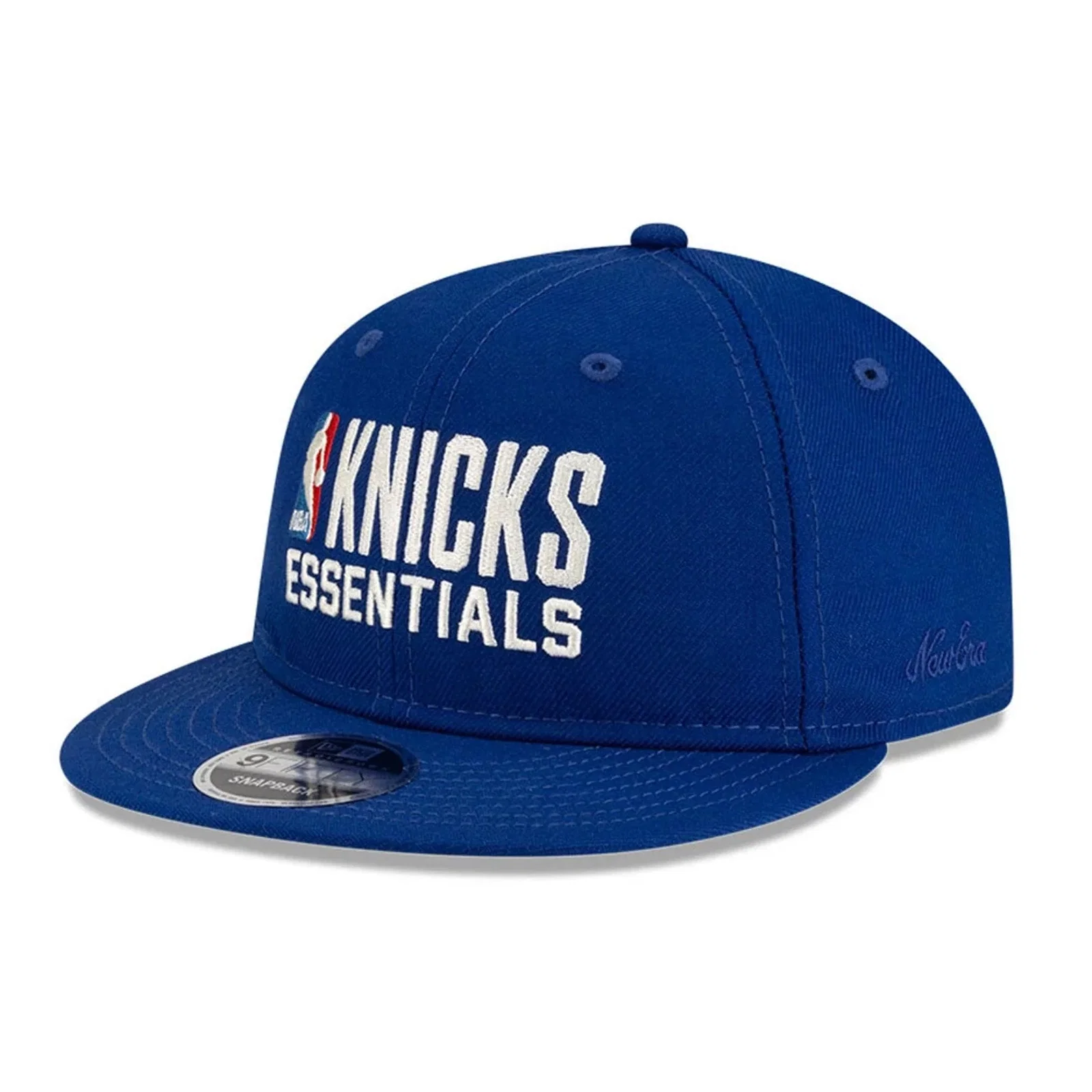 Image of New York Knicks FOG x NBA Blue Retro Crown 9FIFTY Adjustable Cap