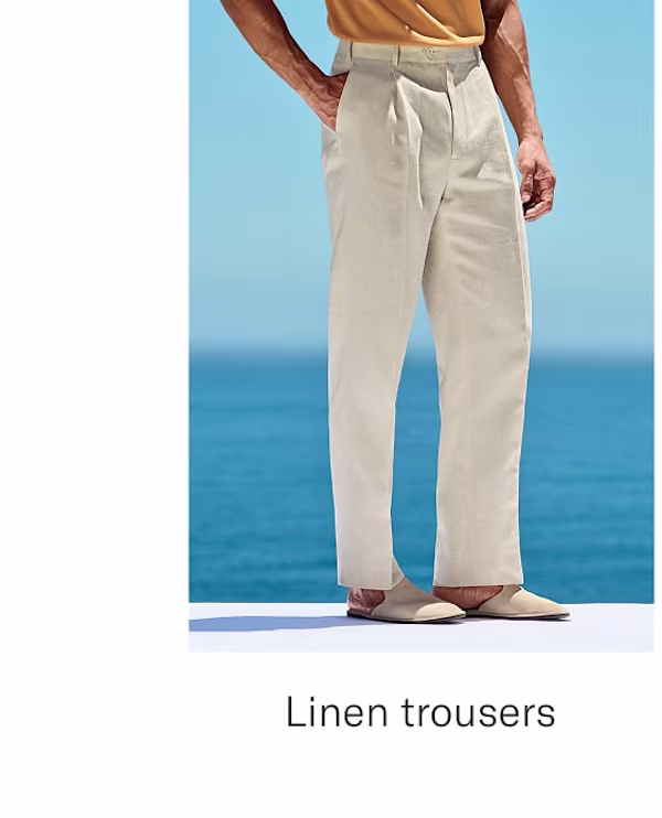 Linen trousers