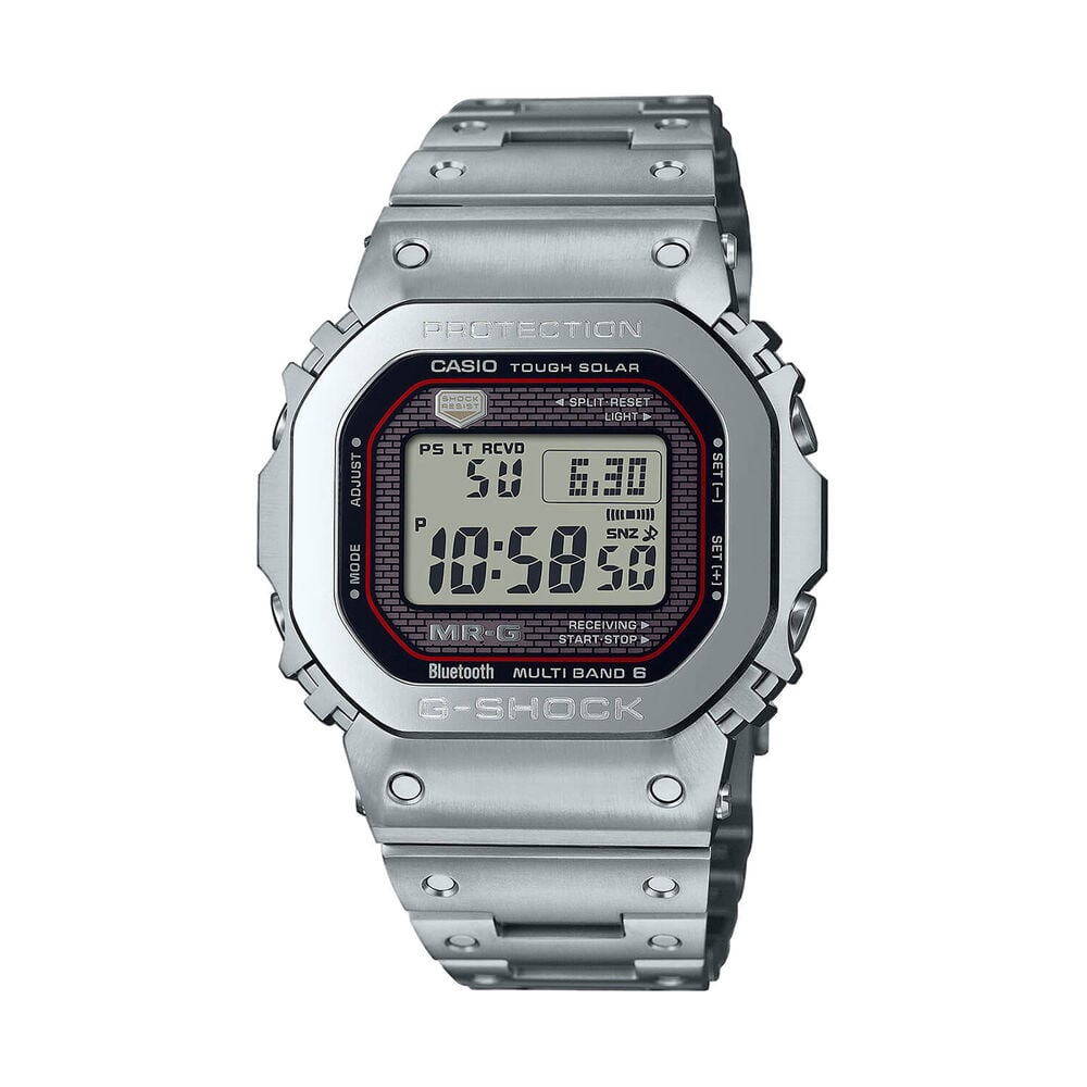 G-SHOCK MR-G 49.4mm Dial Silver Titanium Bracelet Watch