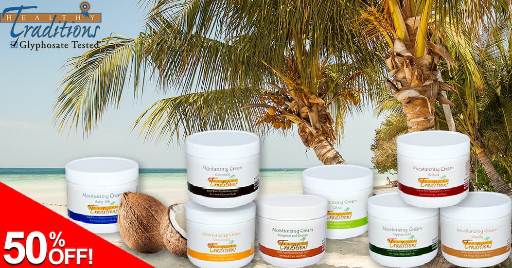 50% OFF Moisturizing Creams