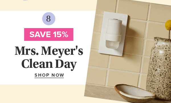 Save 15% on Mrs. Meyer's Clean Day