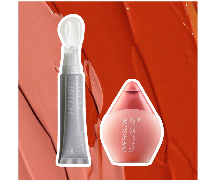 rich bitch lip balm + cheekslime