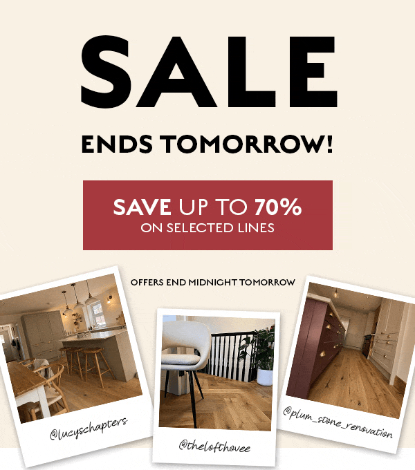Sale ends tomorrow