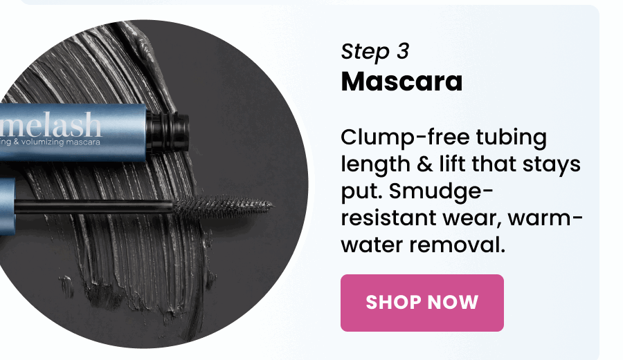 STEP 3: Mascara