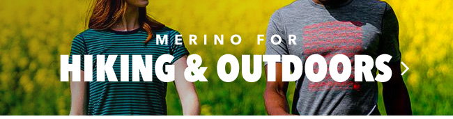 Merino For Hiking & Outdoors