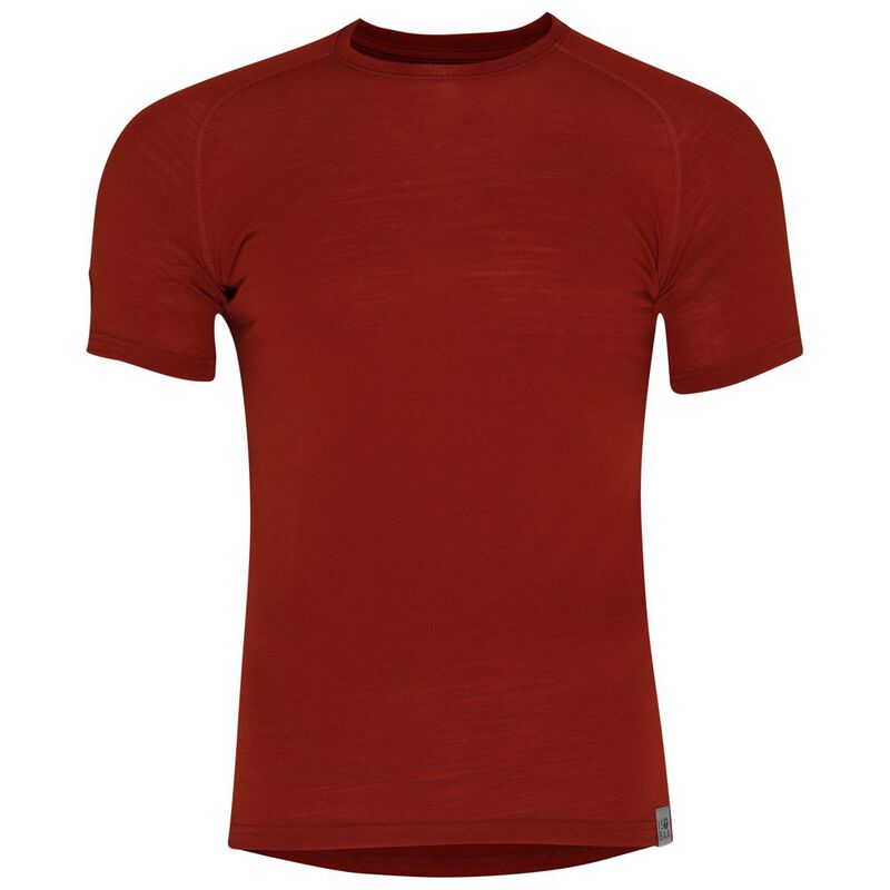 Mens Merino Soft 180 Crew (Burnt Orange)