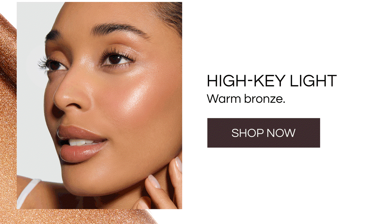 High-Key Light, Warm Bronze