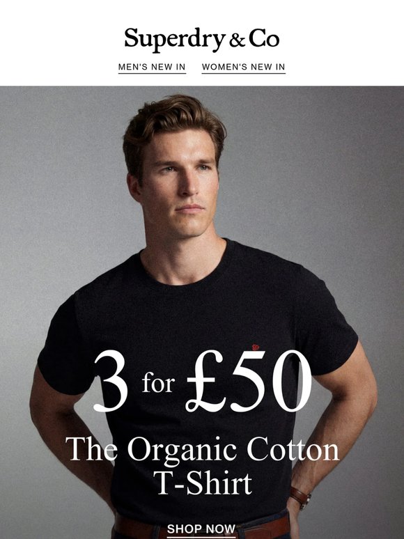 3 for £50 | Tees Made for Summer