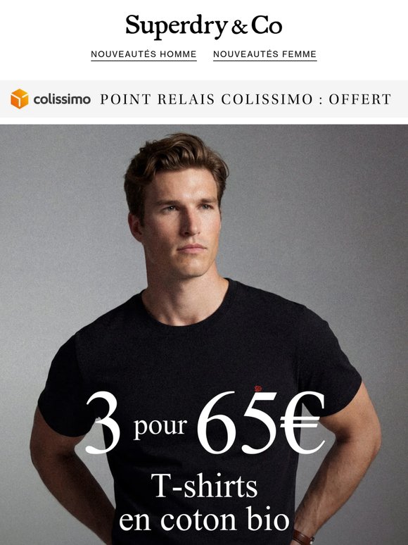 3 pour 65 € | Des t-shirts pensés pour l’été