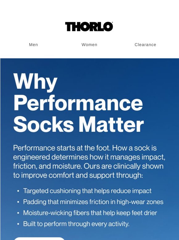 Why Performance Socks Matter