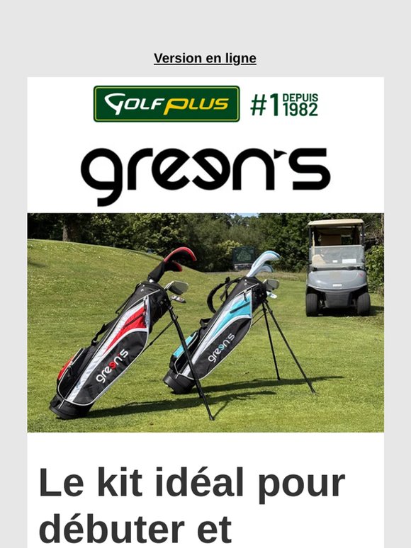 Le golf devient plus simple avec Green’s !