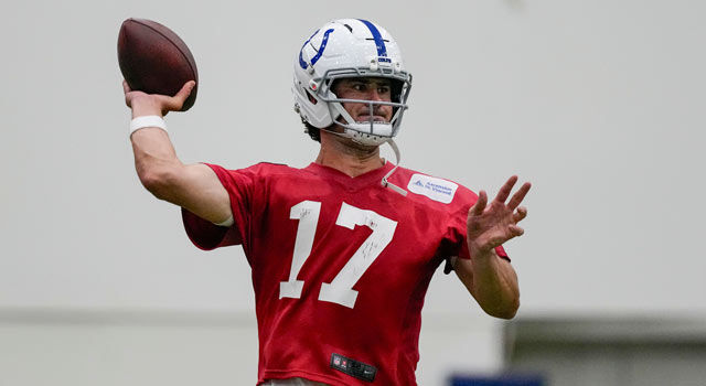 Colts QB Daniel Jones (Achilles) 'absolutely' expects to be ready Week 1