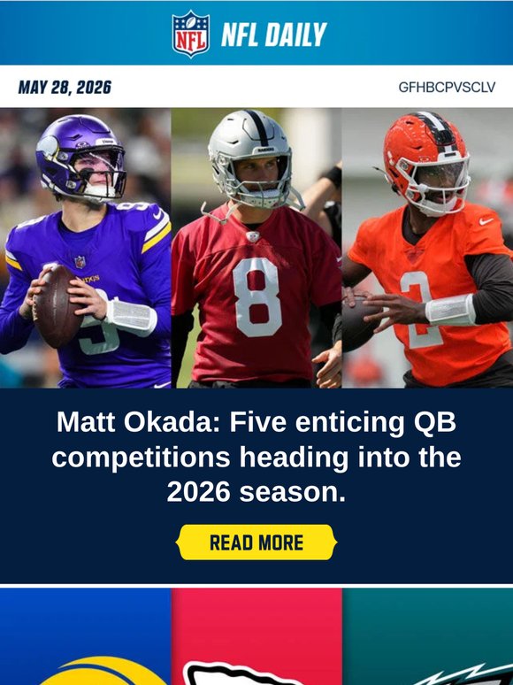 HOT QB battles in 2026; Who could dethrone the SB champs?