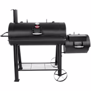 Char-Griller Competition Pro Barrel Grill and Offset Smoker