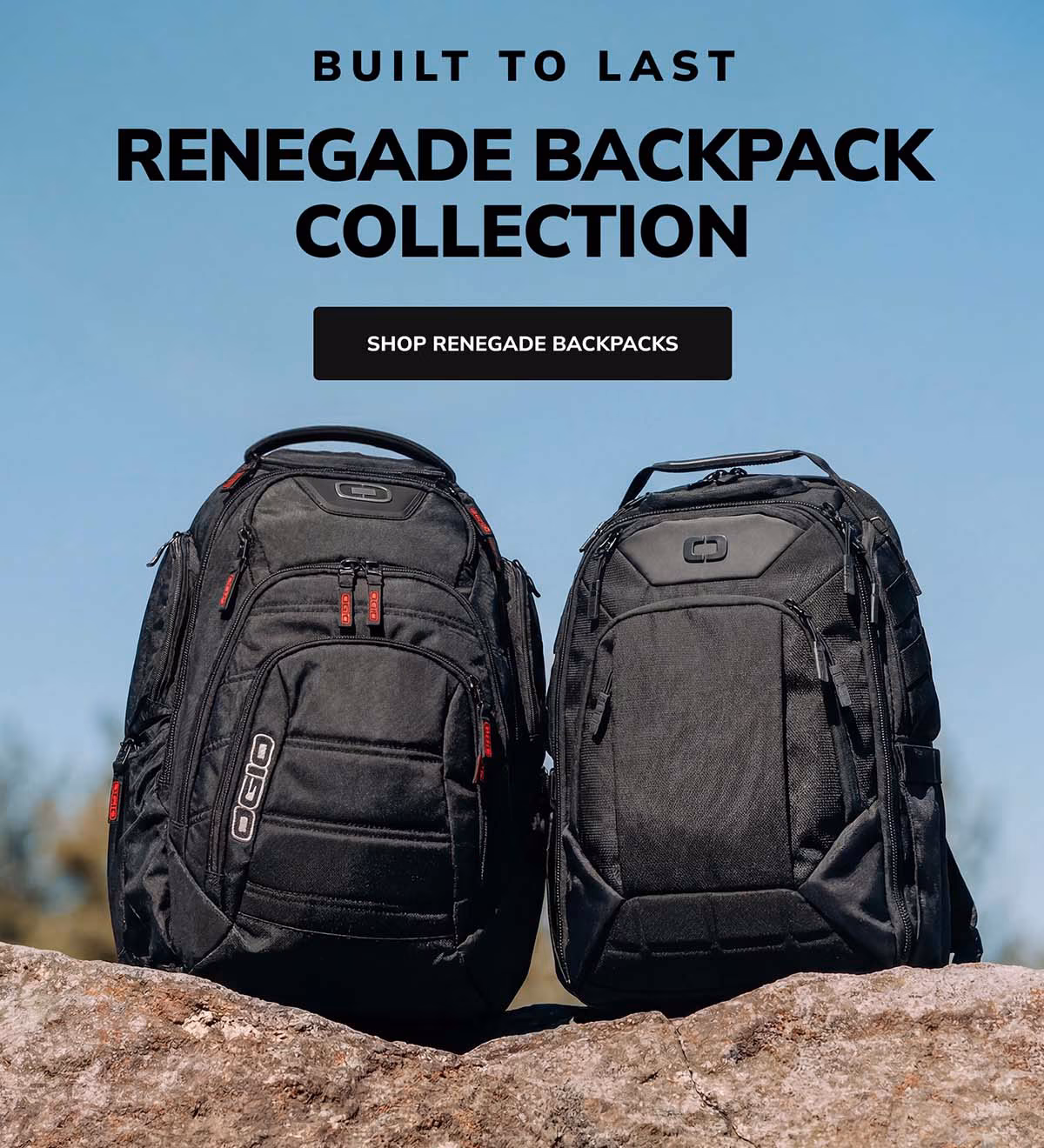 built to last Renegade Backpack Collection shop now