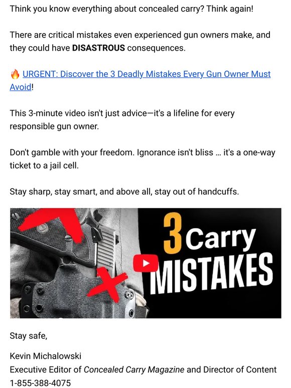 3 mistakes that can land you in jail