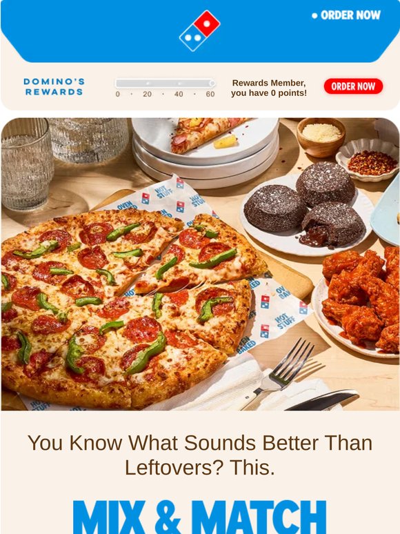 What’s for dinner? Our Mix & Match deal