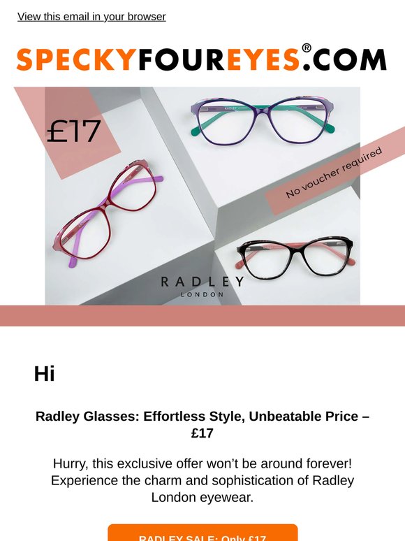 Iconic British Design, Affordable Luxury: Radley for £17