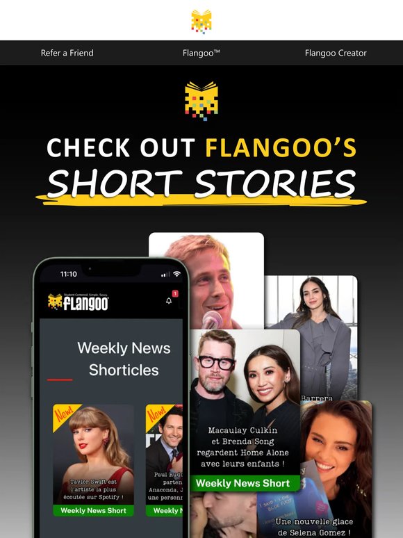 Your French students already watch these stories on TikTok… now they’re reading them on Flangoo!