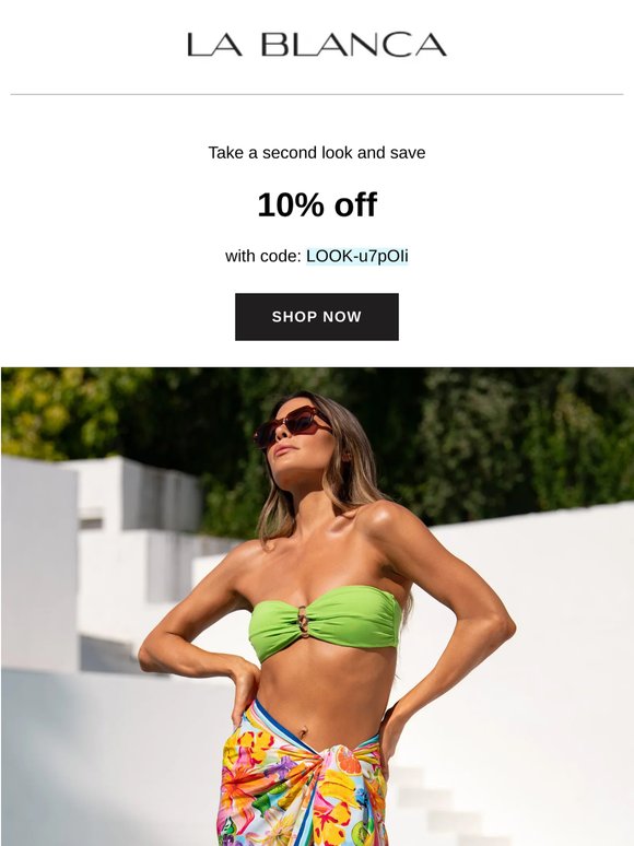 Dive into 10% 👙