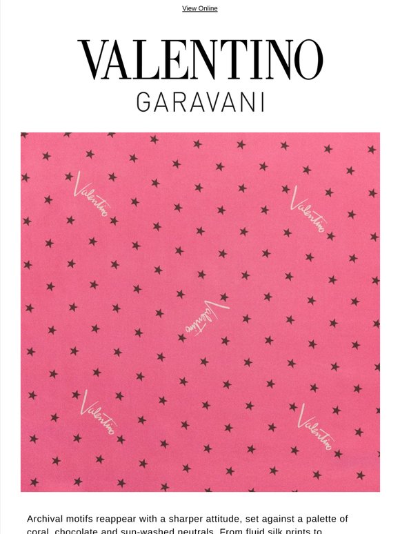 New In: Valentino 2026 Resort Collection