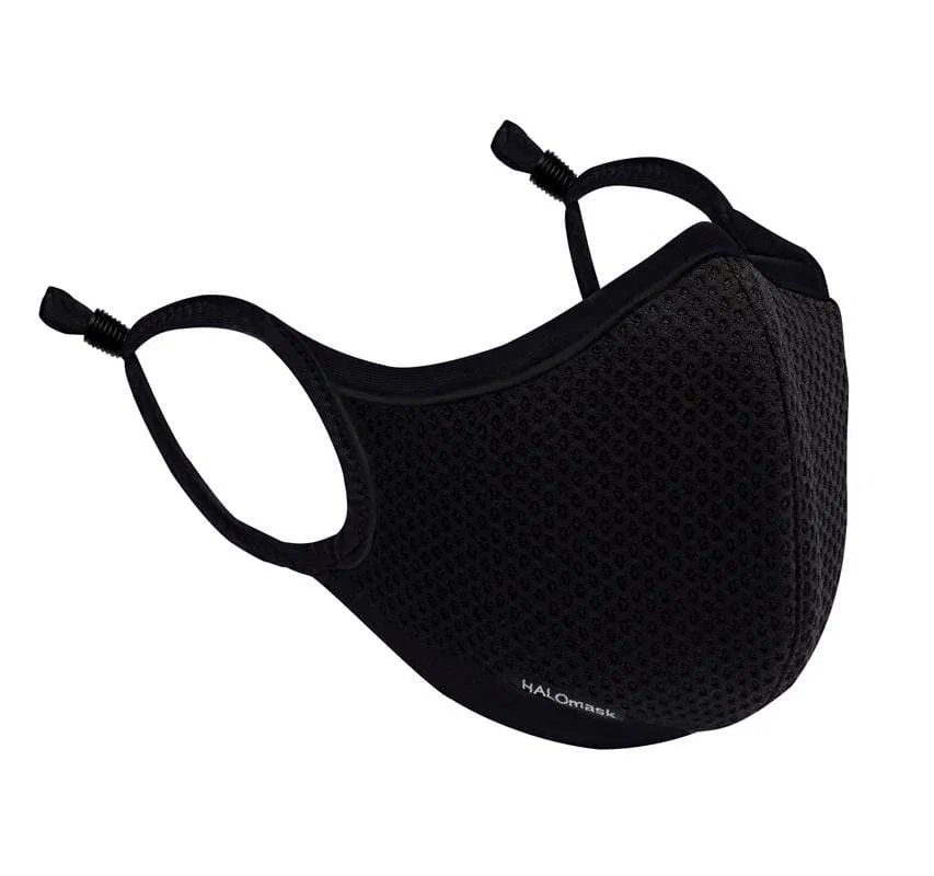 Image of Black Mesh Sport Mask with HALO Nanofilter™ Technology
