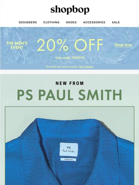 Smart staples: PS Paul Smith
