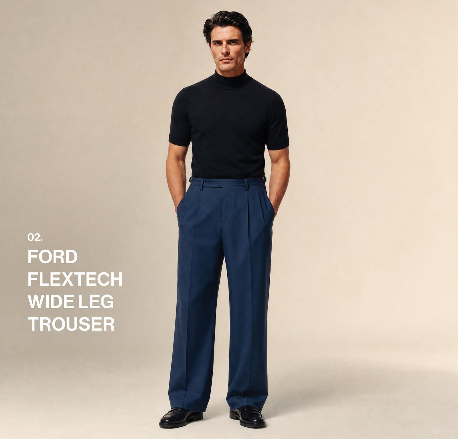 PART 2:  FORD WIDE LEG TROUSER Old Hollywood silhouette.  Built for how you actually move.