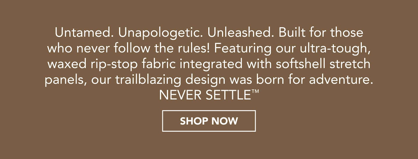 Untamed. Unapologetic. Unleashed. Build for those who never follow the rules!